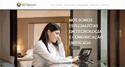 Desktop Screenshot of bittelecom.com.br