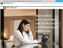 Tablet Screenshot of bittelecom.com.br